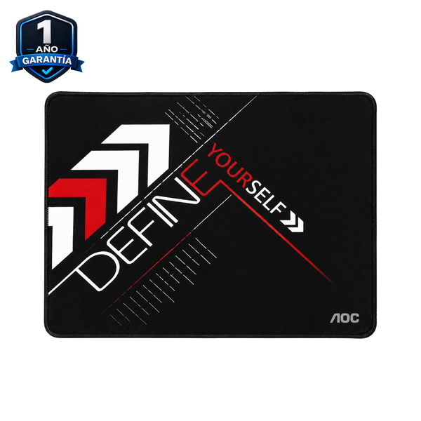 Mouse Pad Gamer AOC Antideslizante 220 x 180 mm