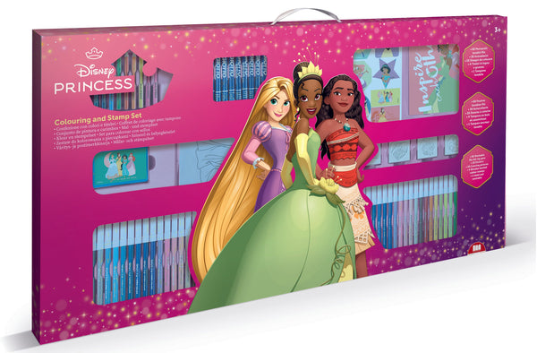 Mega Set de Colorear y Sellos Disney Princesas