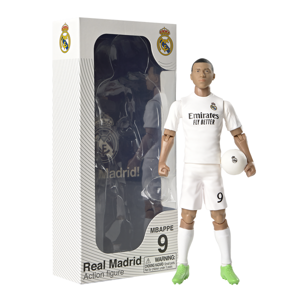 Figura de Acción Kylian Mbappé Real Madrid