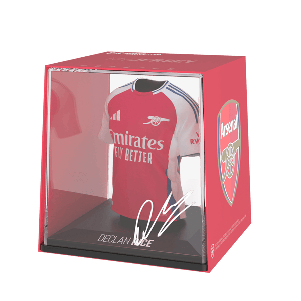 Camiseta Coleccionable Declan Rice Arsenal 24/25 – Con firma