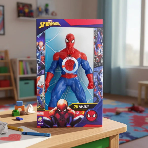 Spiderman que habla con 20 frases