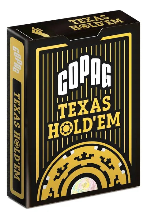 Naipes Poker Copag Texas Hold’em – Cartas Plásticas Profesionales