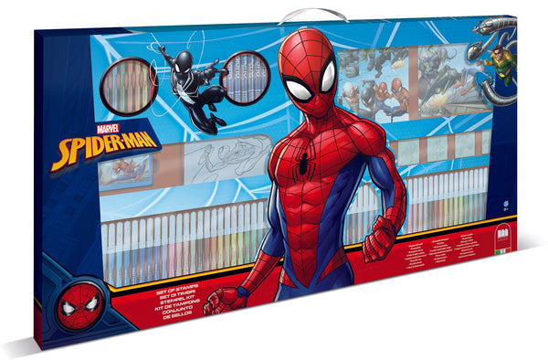 Mega Set de Colorear y Sellos de Spiderman - Disney