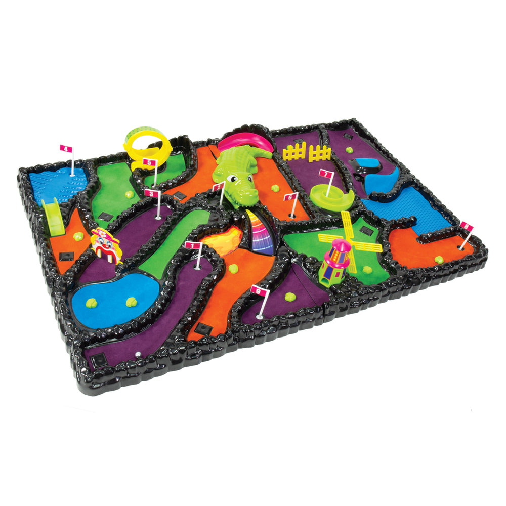 Mini Golf con Cocodrilo