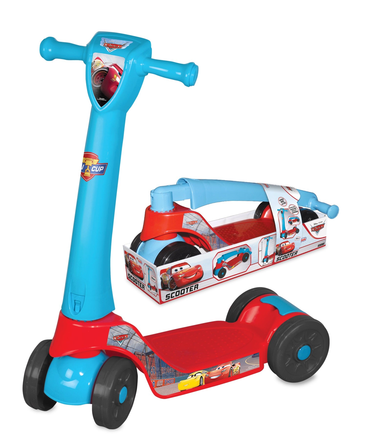 Scooter Infantil Ruedas Disney Cars – Rayo McQueen– SMART