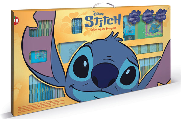 Mega Set de Colorear y Sellos de Stitch - Disney